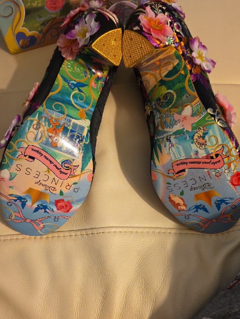 Disney's Mulan Woman's Heels By Irregular Choice NWT UK 40 - Picture 11 of 16